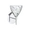 Besa Lighting Mia Mini Sconce, Marble Grigio, Chrome Finish, 1x5W LED 1SW-1779MG-LED-CR - alternate 1
